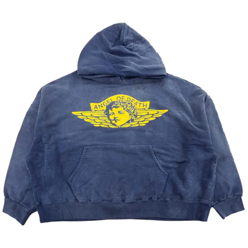 Euphoria S03 Zendaya Blue Hoodie model style