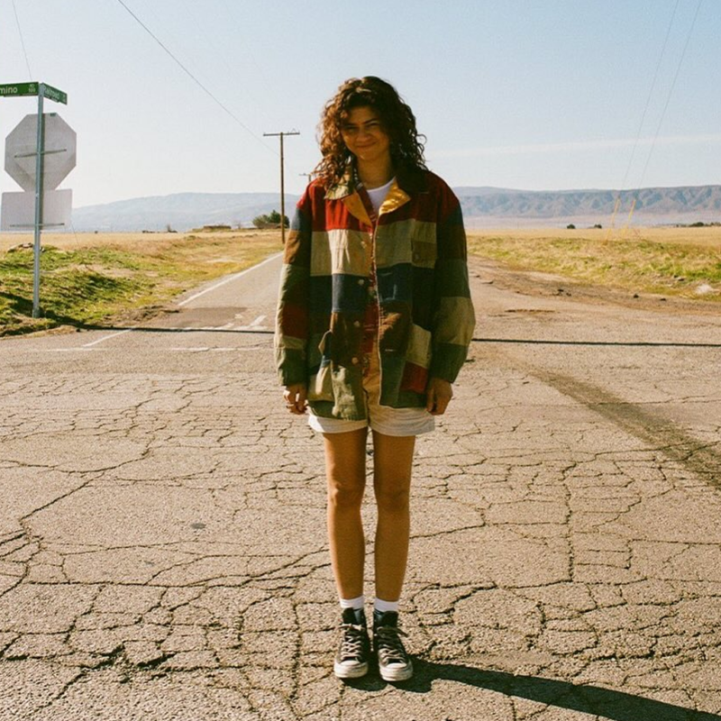 Euphoria S03 Zendaya Jacket outfit look