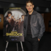 Young Sherlock Screening Fiennes Tiffin Jacket outfit look