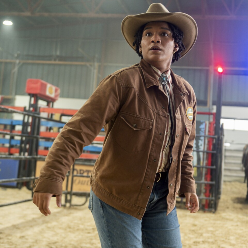 Fire Country S04 Jules Latimer Brown Jacket outfit look