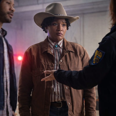 Fire Country S04 Jules Latimer Brown Jacket front view