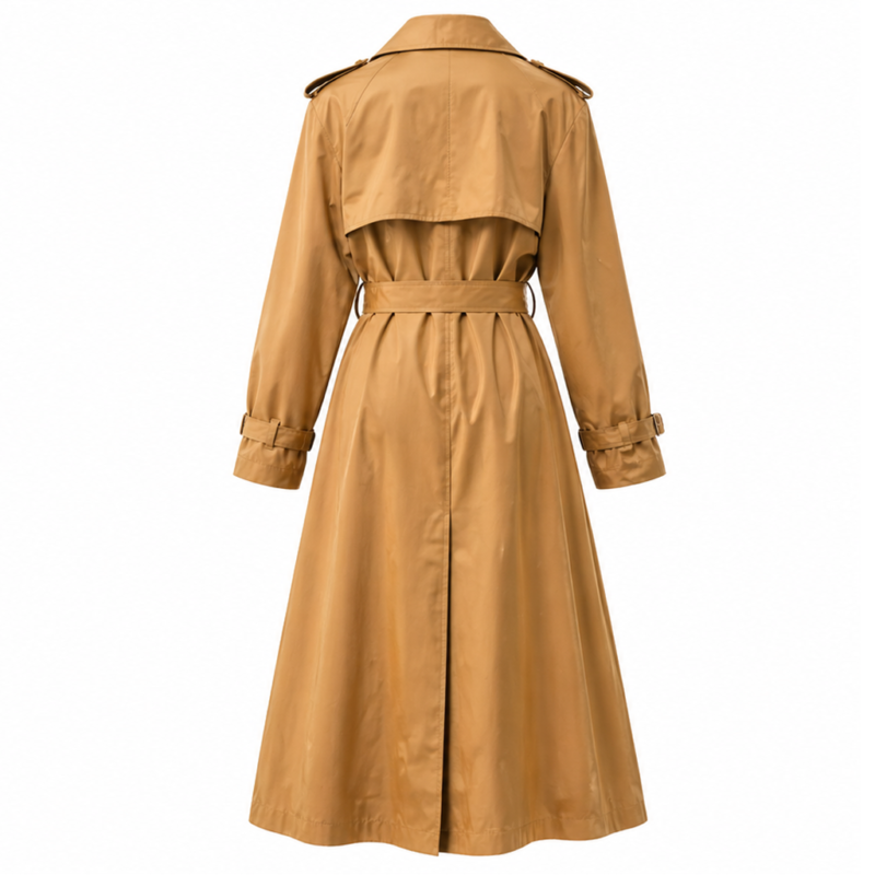Fleur Halle Berry Brown Coat fashion wear