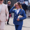 Grand National Festival Mia Tindall Suit outfit look
