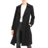 Greys Anatomy S22 Toni Wright Black Coat model style