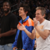 Hawks Vs Knicks TimothÃ©e Chalamet Jacket outfit look