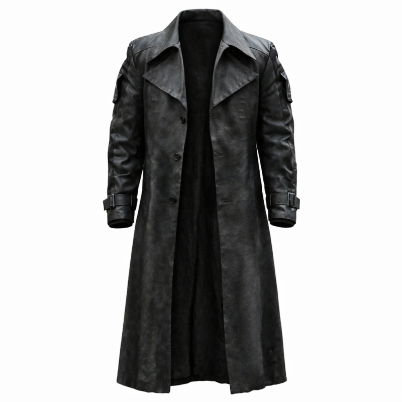 Highlander 2026 Henry Cavill MacLeod Black Coat model style