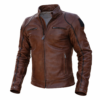 Home and Away S38 Adam Rowland Brown Jacket model style