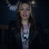 Home and Away S38 Stephanie Panozzo Black Jacket model style