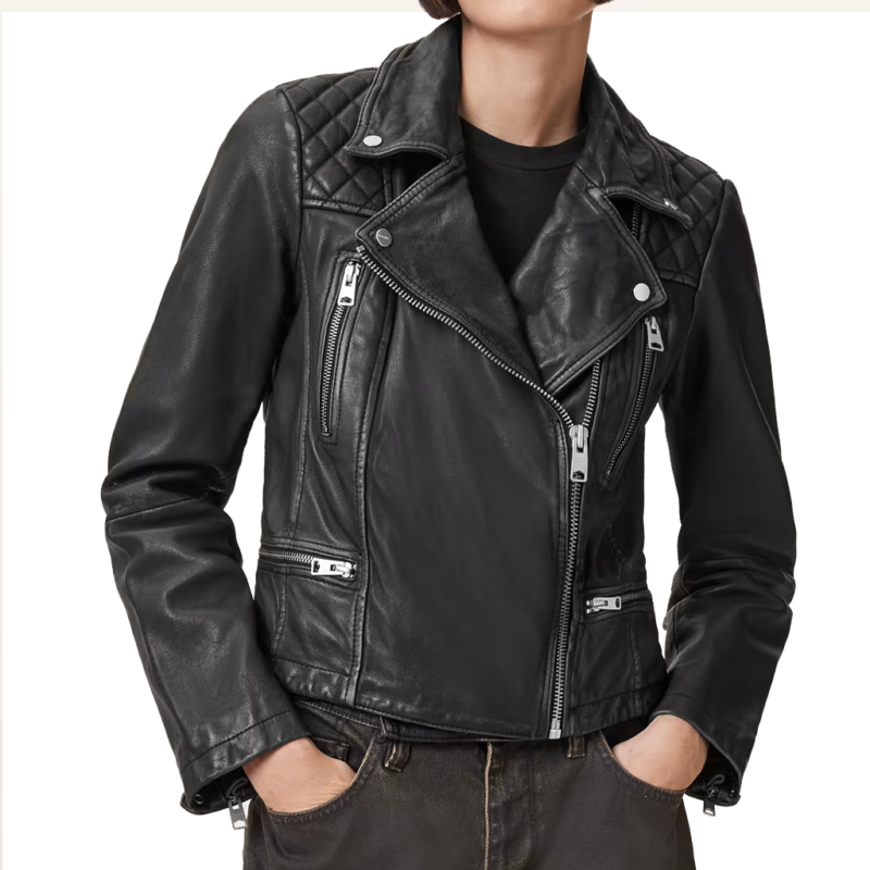 How to Get to Heaven from Belfast Greta Black Jacket model style
