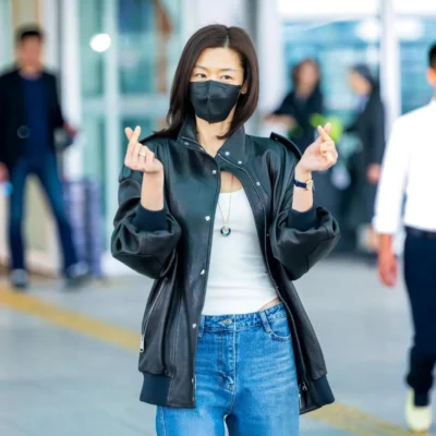 International Airport Jun Ji Hyun Incheon Jacket front view