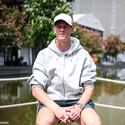 Mutua Madrid Open 2026 Jannik Sinner Hoodie front view