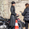 Wednesday S03 Jenna Ortega Coat front view