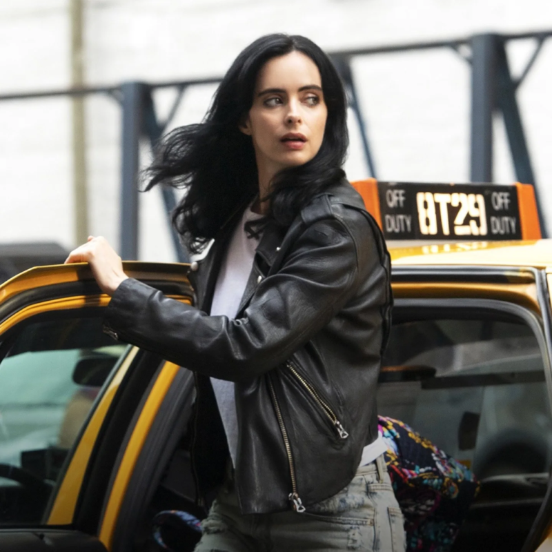 Daredevil Born Again S02 Jessica Jones Jacket outfit look