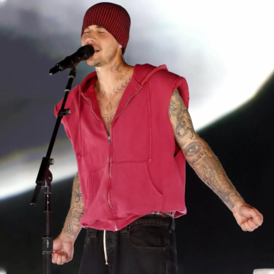 Coachella 2026 Justin Bieber Vest front view