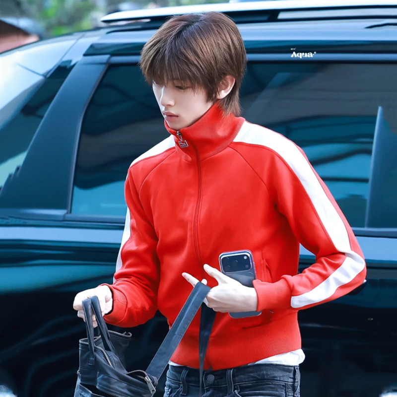 KBS 2026 Kim Juhoon Red Jacket outfit look