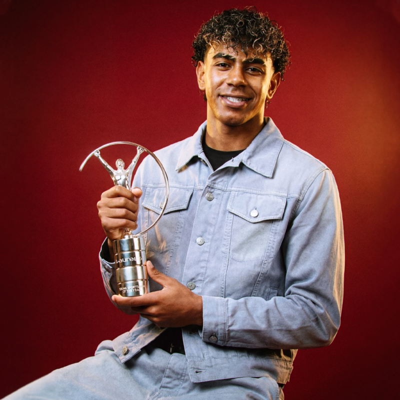 Laureus World Sport Awards 2026 Lamine Yamal Jacket outfit look