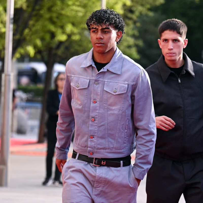Laureus World Sport Awards 2026 Lamine Yamal Jacket street style