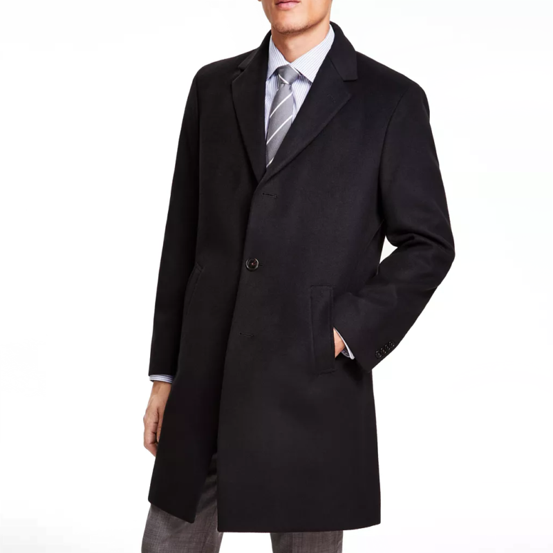 Law & Order S25 Hugh Dancy Black Coat model style