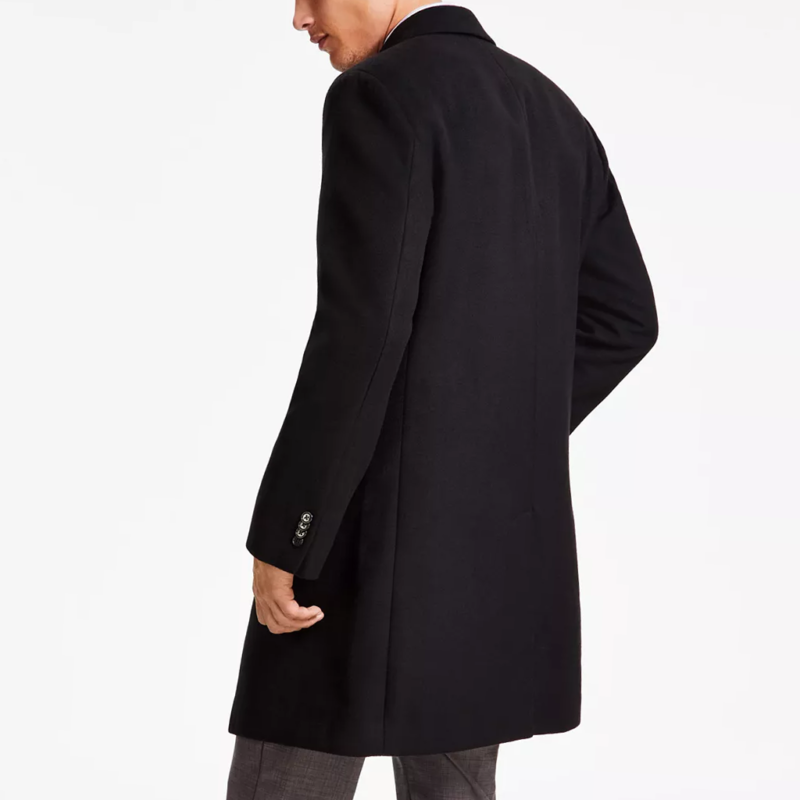 Law & Order S25 Hugh Dancy Black Coat fashion wear