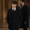 Law and Order SVU S27 Nic Dantes Black Coat front view