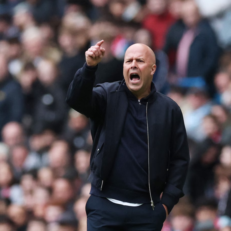 Manager Arne Slot Bomber Jacket outfit look