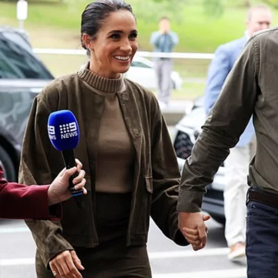 Markle Australia Visit 2026 Meghan Jacket front view