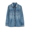 Marshals S01 Arielle Kebbel Blue Denim Jacket outfit look