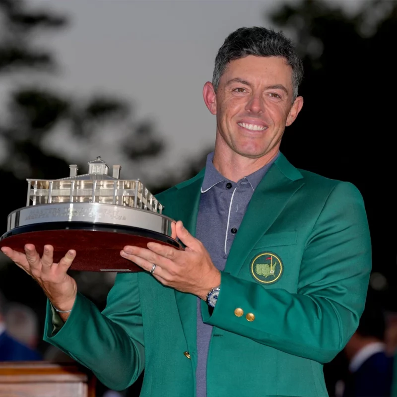 Master Nick Faldo Green Blazer street style