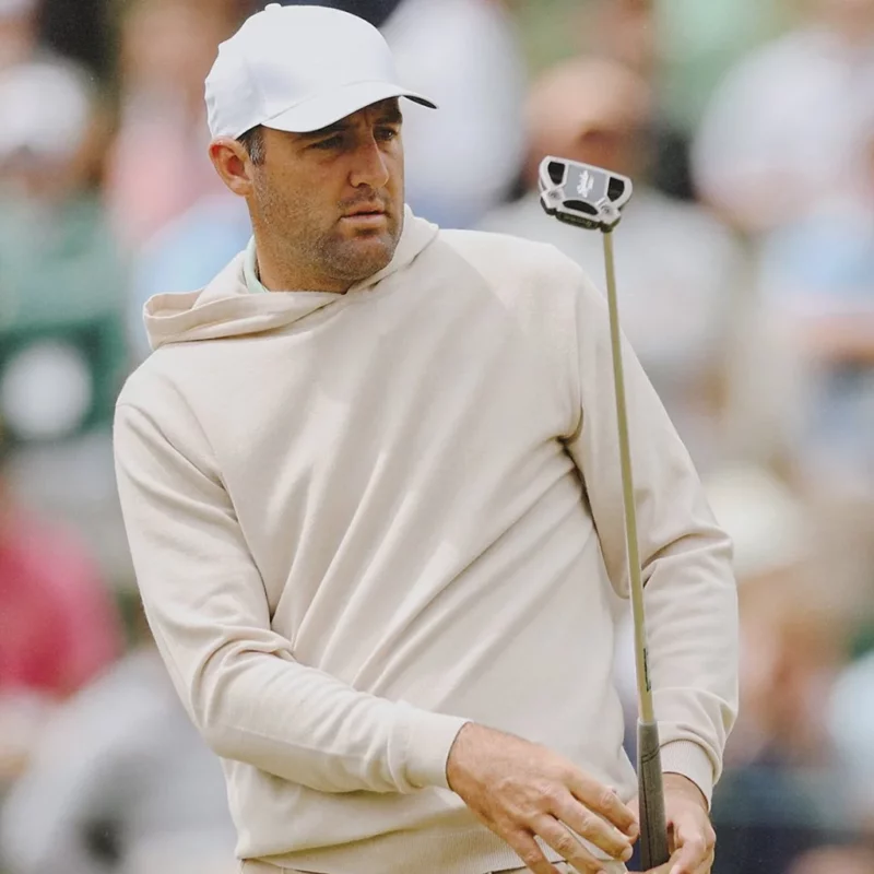Master 2026 Scottie Scheffler Beige Hoodie street style
