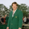 Master Nick Faldo Green Blazer front view