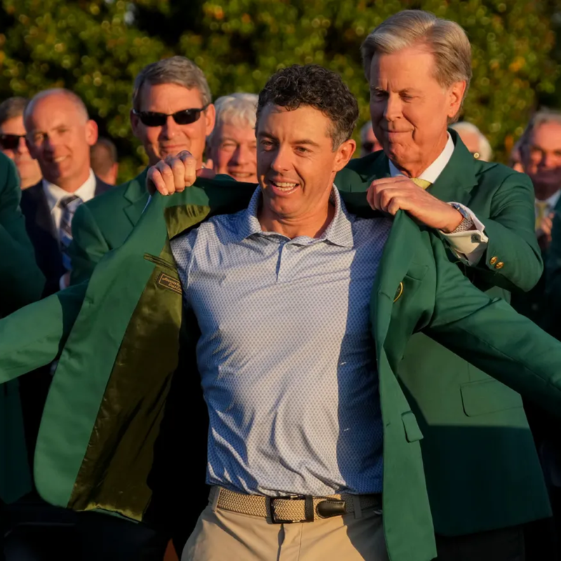 Masters 2026 Rory McIlroy Blazer model style