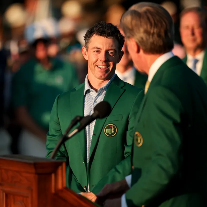 Masters 2026 Rory McIlroy Blazer fashion wear