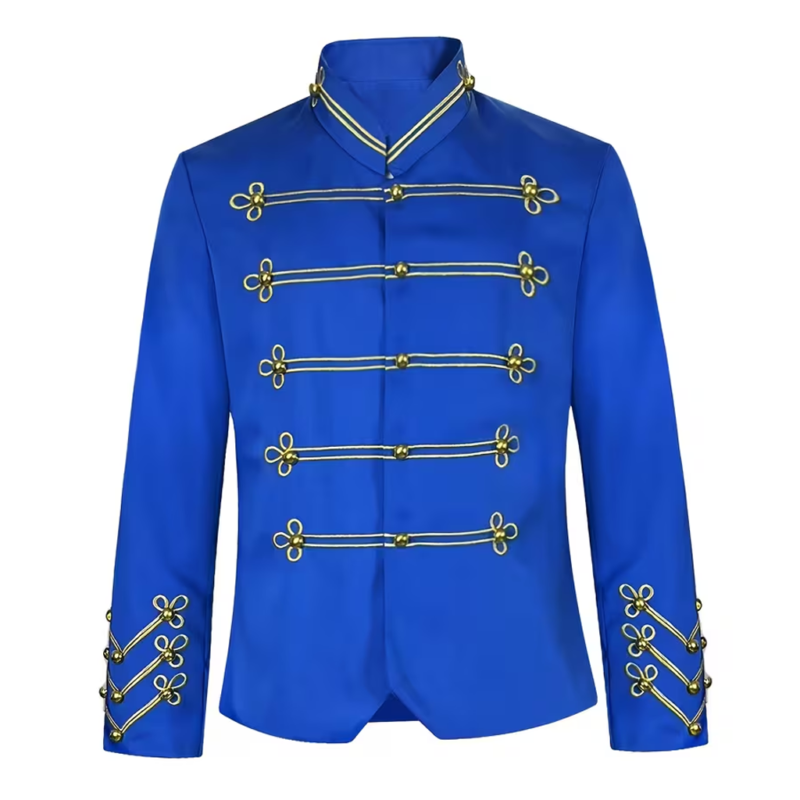 Michael 2026 Jaafar Jackson Blue Jacket model style
