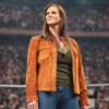 Monady Night RAW Stephanie McMahon Jacket front view