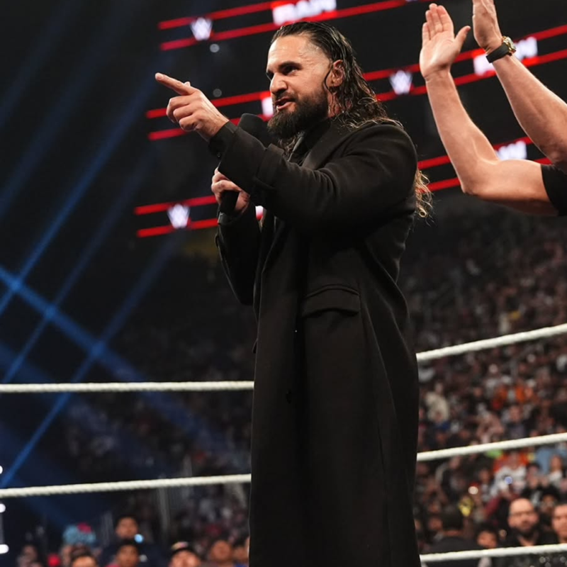 Monday Night RAW 2026 Seth Rollins Coat street style