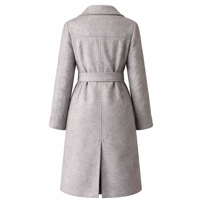 NCIS S23 Katrina Law Grey Coat fashion wear
