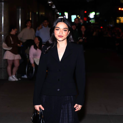 NYC 2026 Rachel Zegler Blazer front view