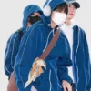 NYC BTS Keep Swimming Jacket front view