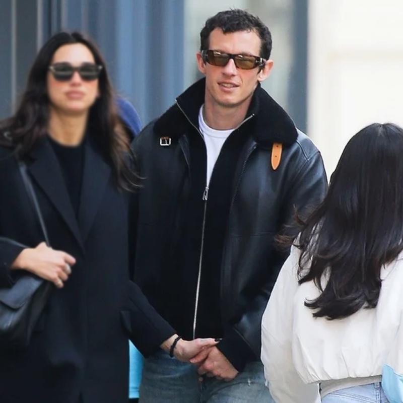 NYC Callum Turner Black Jacket street style