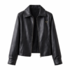 NYC Nina Dobrev Black Jacket model style