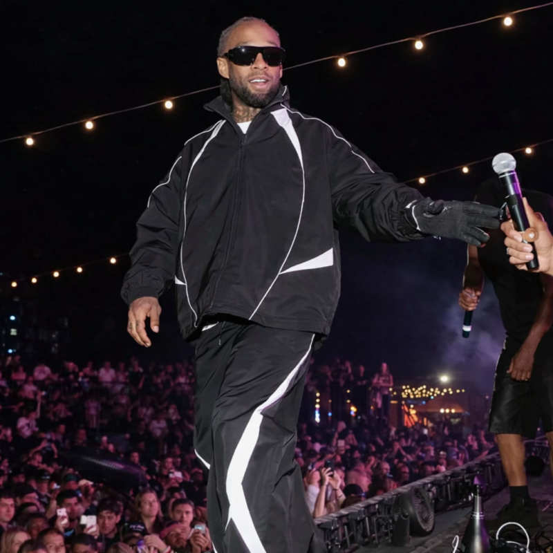 Neon Carnival 2026 Ty Dolla Jacket street style