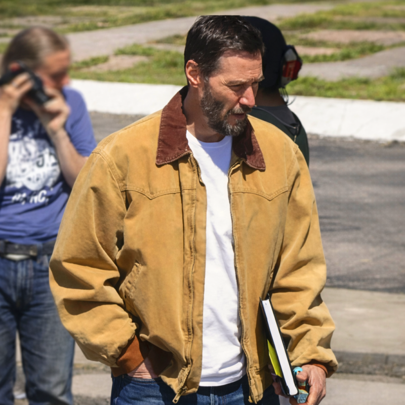 Outcome 2026 Keanu Reeves Jacket outfit look