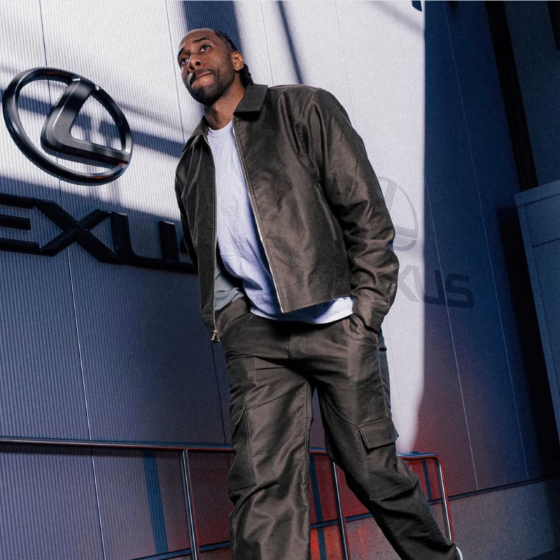 Play-In Tournament 2026 Kawhi Leonard Jacket outfit look