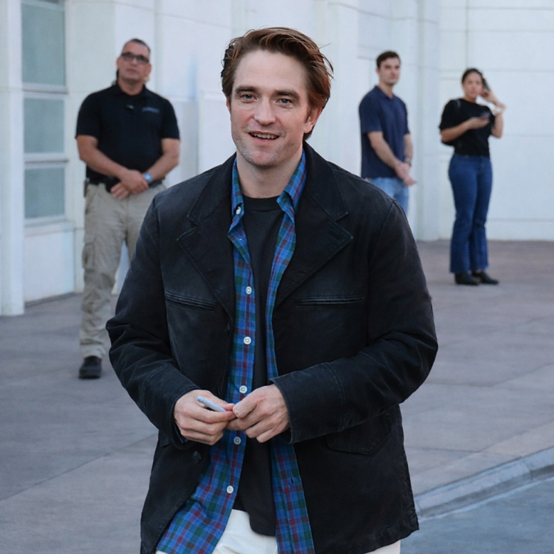 The Drama Special Screening Robert Pattinson Black Blazer outfit look