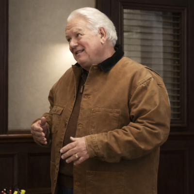 Rooster Jim Oâ€™Heir Brown Jacket front view