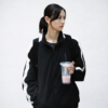 Rooster Lauren Tsai Black Jacket front view