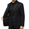 Rooster S01 Greg Russo Black Blazer fashion wear