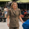 Running Point S02 Kate Hudson Brown Blazer front view