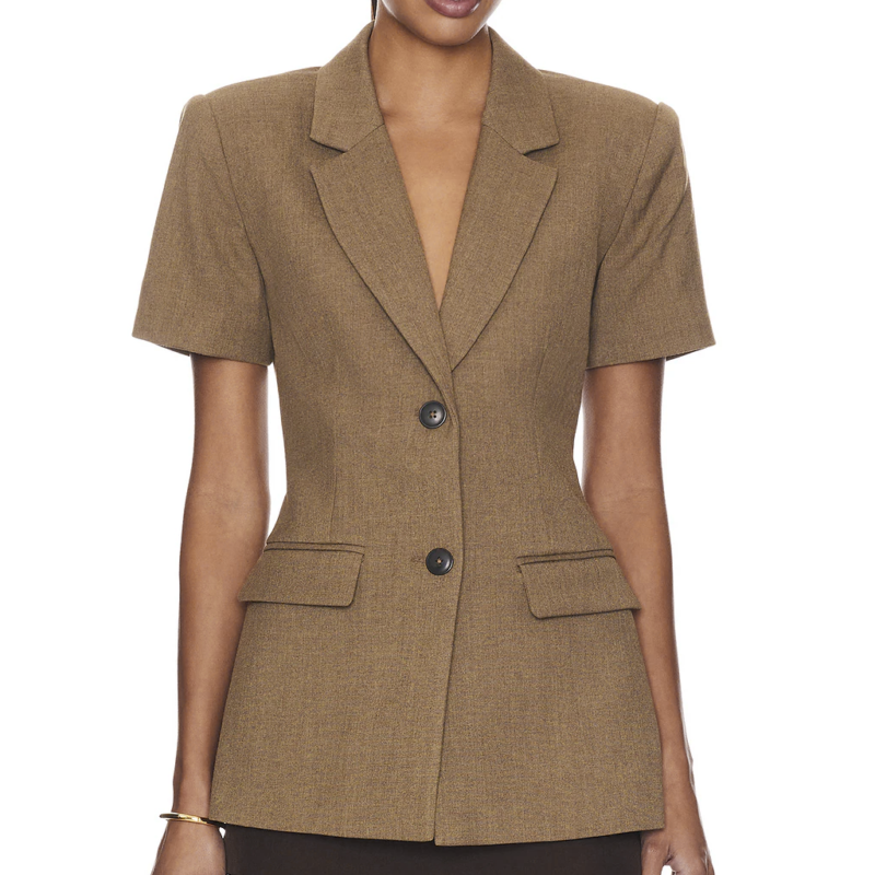 Running Point S02 Kate Hudson Brown Blazer model style