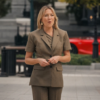 Running Point S02 Kate Hudson Brown Blazer outfit look